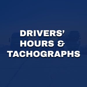 Drivers hours and tachographs