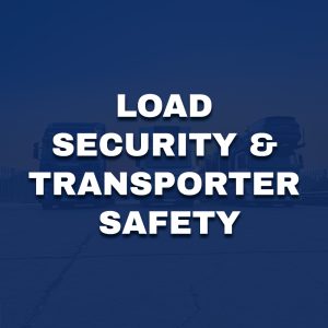 Load security transporter safety